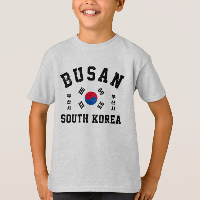 Camiseta Busan Coreia do Sul  (Frente)