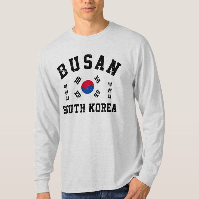 Camiseta Busan Coreia do Sul (Frente)