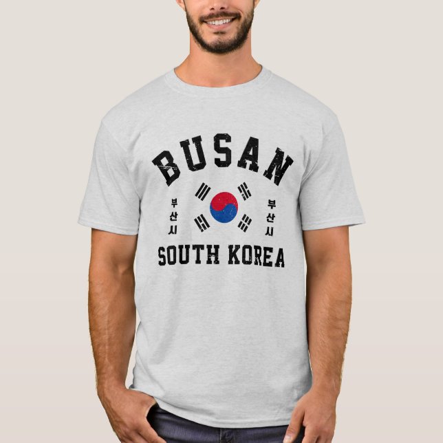 Camiseta Busan Coreia do Sul (Frente)