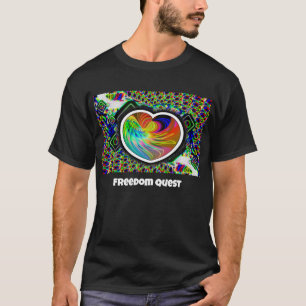 Camiseta Busca da Liberdade Coração