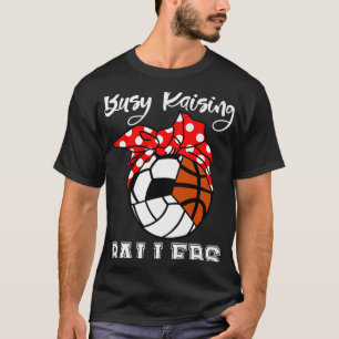 Camiseta Busca no Raising Ballers Funny Voleibol Baske