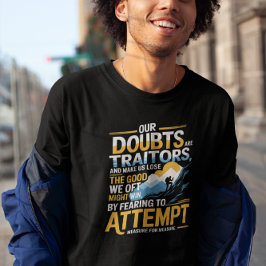 Camiseta Busca sem rosto - Shakespeare motivacional