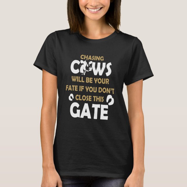 Camiseta Buscando vacas (Frente)