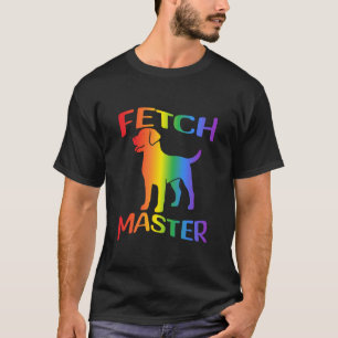 Camiseta Buscar Labrador Retriever Arco-íris Mestre