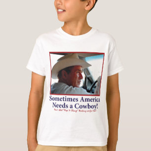 Camiseta BUSH-HAT.-White-Cowboy-eps