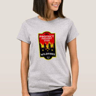 Camiseta Bush Wildfire Prevention