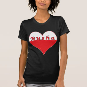 Camiseta Busha Polonês Heart