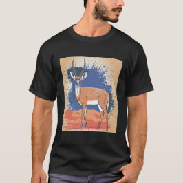Camiseta Bushbuck estilizado