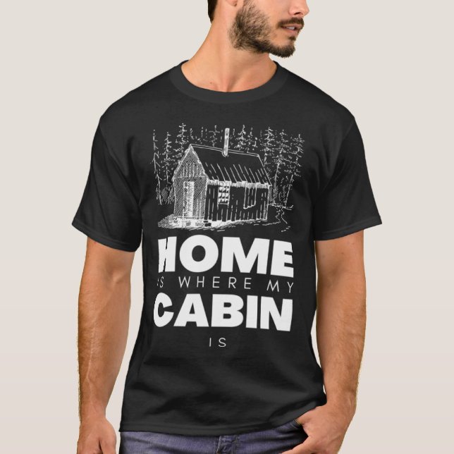 Camiseta Bushcraft Cabin Bushcraft Gear and Bushcraft Tools (Frente)