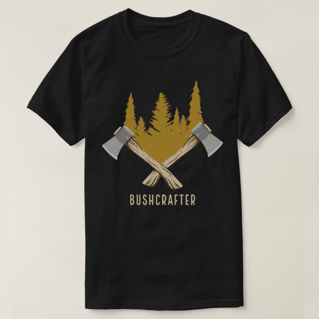 Camiseta Bushcrafter 1 (Frente do Design)