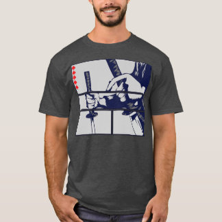 Camiseta Bushido Code Samurai Guerreiro Japonês Kanji Sword