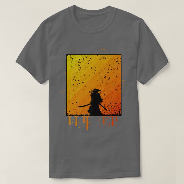 Camiseta Bushido Code Samurai Japão (Frente do Design)
