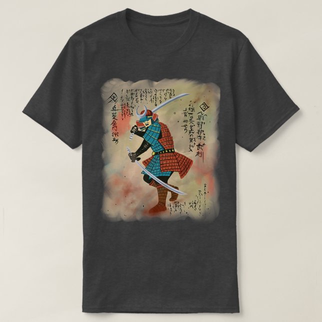 Camiseta Bushido Code Samurai Japão 194 (Frente do Design)