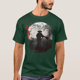 Camiseta Bushido Oni Warrior Aestético Fantasma Japonês Sam