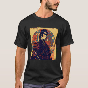 Camiseta Bushido Samurai Japonês Guerreiro Retro Swo Vintag