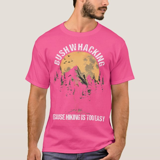 Camiseta Bushwhacker Outdoor Survival Easy Bushwh (Frente)
