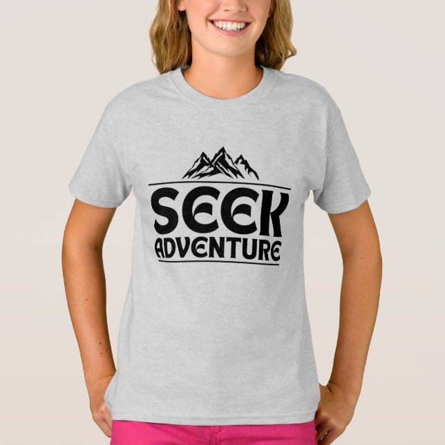 CAMISETA BUSQUE AVENTURA (Frente)