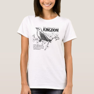Camiseta Busque Primeiro Seu Reino Versículo Bíblico Mate