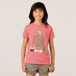 Camiseta Bussin Baking Crew (com Nome) Natal