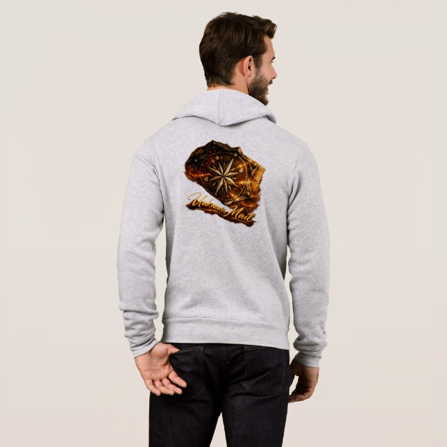 Camiseta Bússola★ (Parte Traseira Completa)