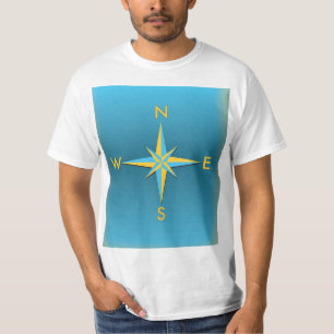 Camiseta Bússola de Navegação