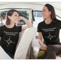 Bússola Moderna para Mulheres Motivacionais Errant