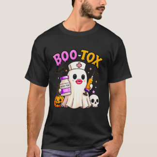 Camiseta Bússola Tox Enfermeira Estética Fantasma Caveira A