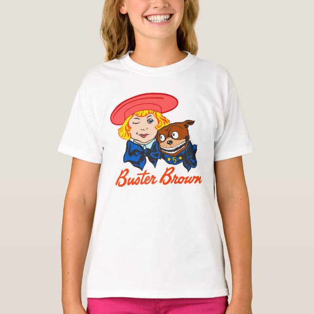 CAMISETA BUSTER BROWN (Frente)