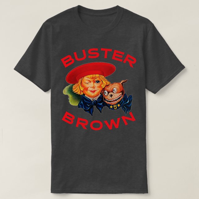 Camiseta Buster Brown (Frente do Design)