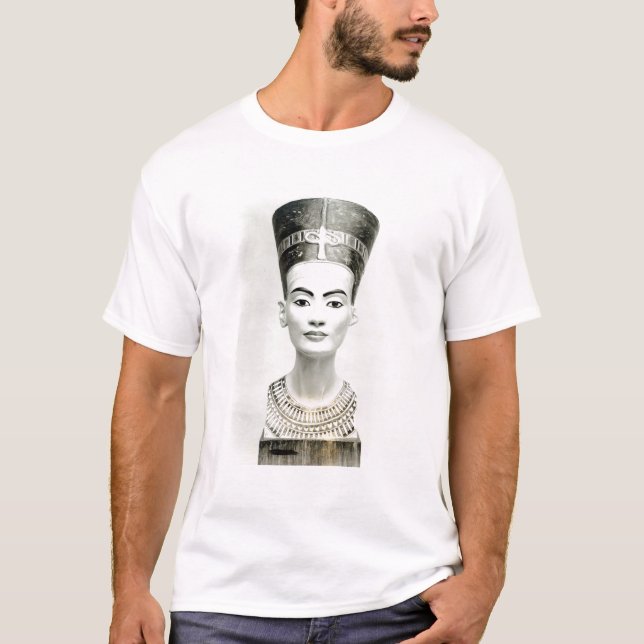 Camiseta Busto da rainha Nefertiti (Frente)