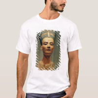 Busto da rainha Nefertiti, vista dianteira