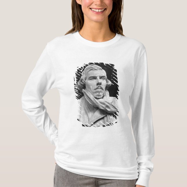 Camiseta Busto de Eugene Delacroix (Frente)