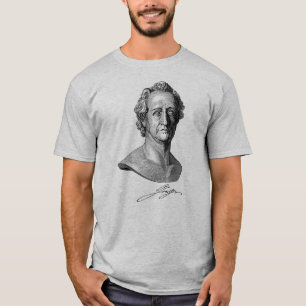 Camiseta Busto de Goethe com Assinatura