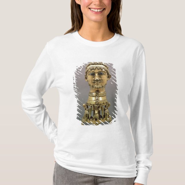 Camiseta Busto do relicário de Frederick mim (Frente)