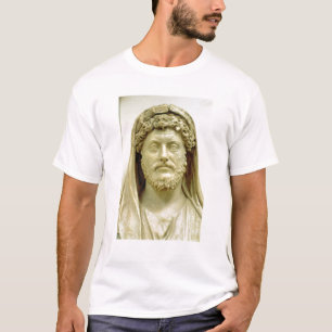 Camiseta Busto do retrato de Marcus Aurelius