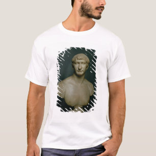 Camiseta Busto do retrato do imperador Trajan (53-117