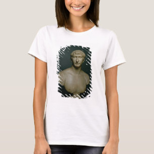 Camiseta Busto do retrato do imperador Trajan (53-117
