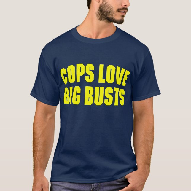 Camiseta Bustos grandes do amor das bobinas (Frente)