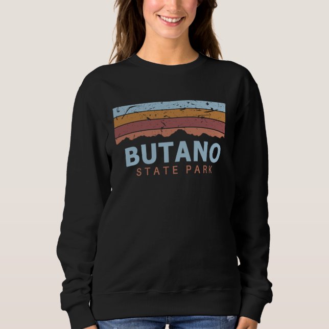 Camiseta Butano State Park California Retro Cool (Frente)