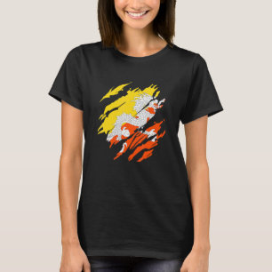 Camiseta Butão Flag 2