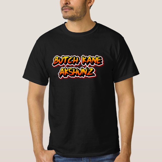 Camiseta Butch kane Akshunz (Frente)