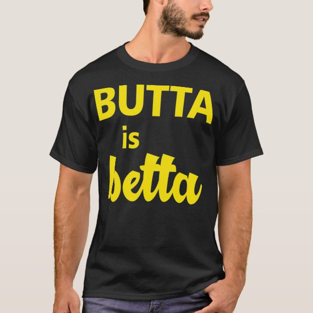 Camiseta Butta é o presente de excelente de roupas Betta pa (Frente)