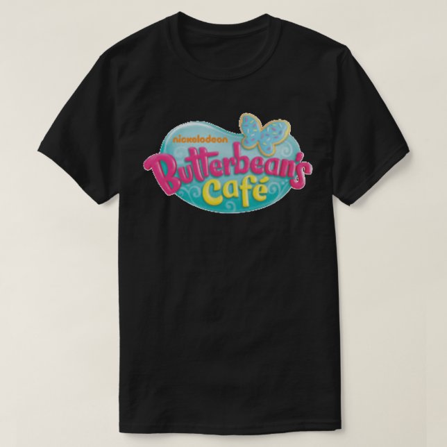 Camiseta Butterbeans CafeNickelodeon Kids CartoonsClassic (Frente do Design)