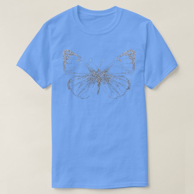 Camiseta Butterflies Cottagecore Aestésico Butterfl (Frente do Design)