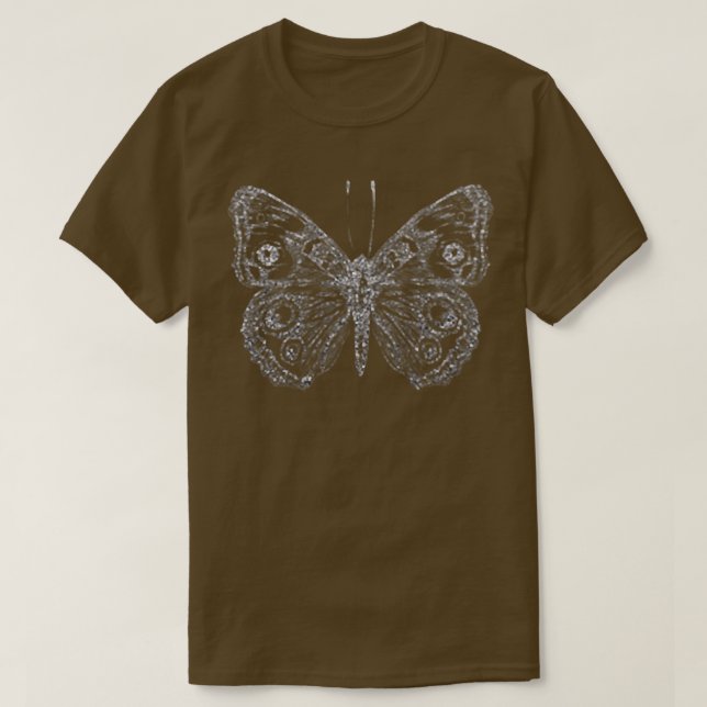 Camiseta Butterflies Cottagecore Aestésico Butterfl (Frente do Design)