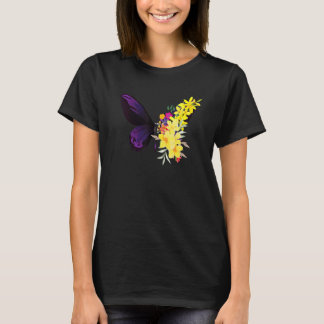 Camiseta Butterflower chrysanthemums and butterfly