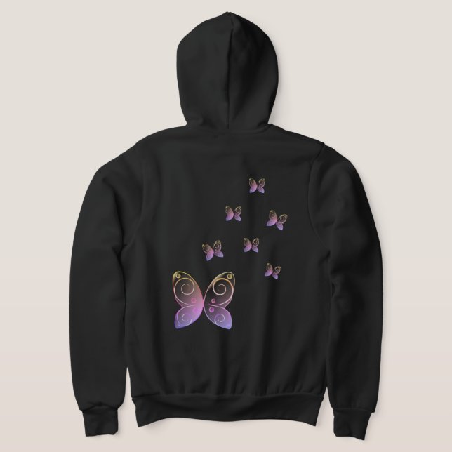 Camiseta Butterfly (Postura das costas)