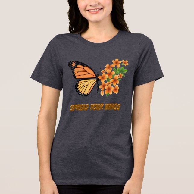 CAMISETA BUTTERFLY  (Frente)