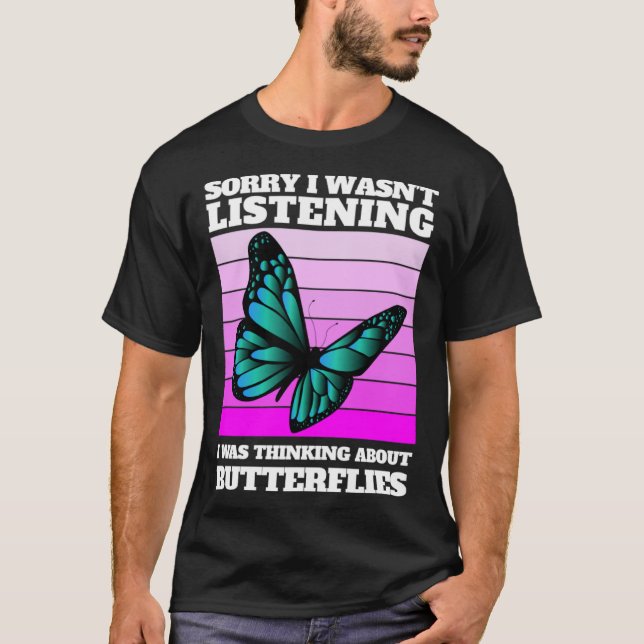Camiseta Butterfly costume saying with cute butterfly (Frente)