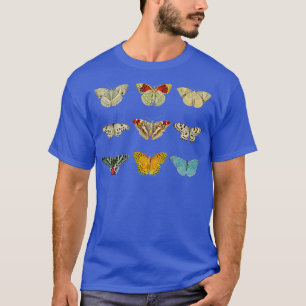 Camiseta Butterfly Love Lepidopterist Entomology Cuja Arte 